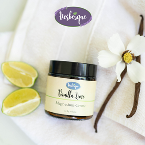 Vanilla Lime Magnesium Creme 4oz