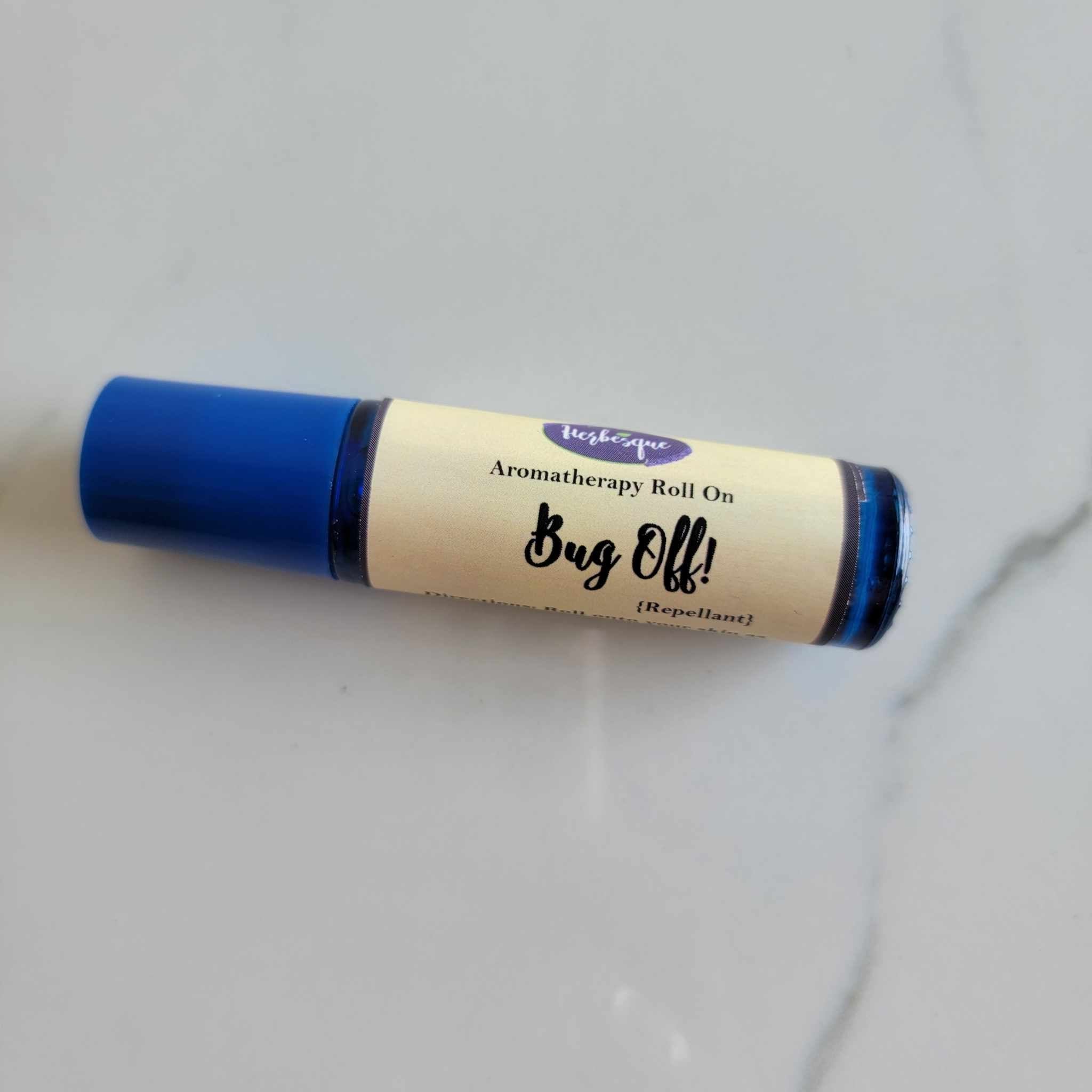 Bug Off Roll On in blue