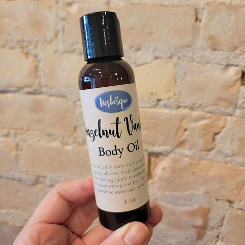 Hazelnut Vanilla Body Oil